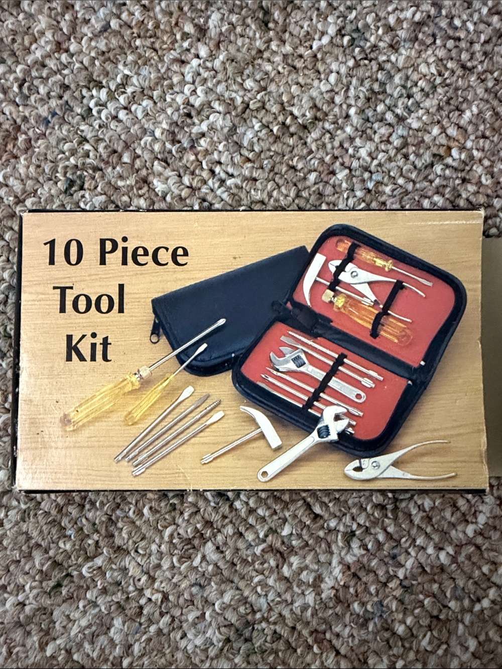 Readers Digest Vintage 10 Piece Miniature Tool Kit